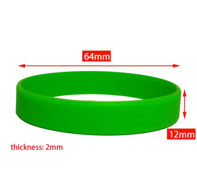 Football silicone wrist band