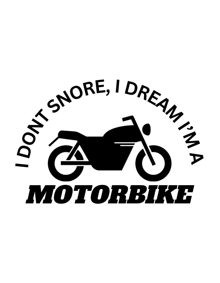 Moto snore t-shirt