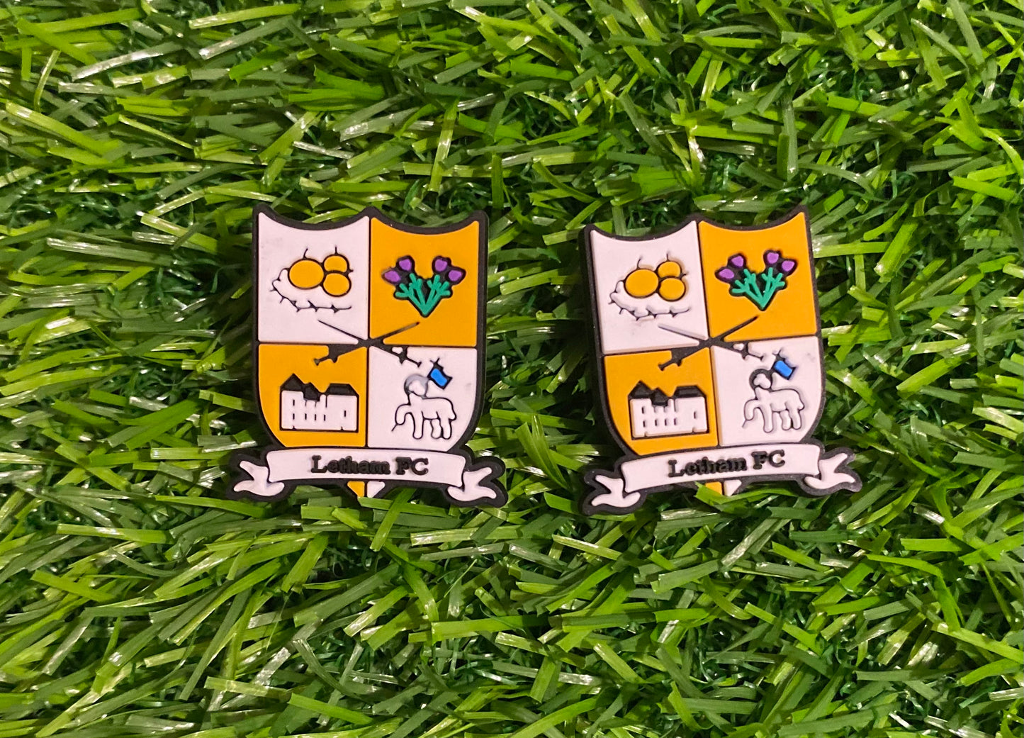 Letham FC croc charms