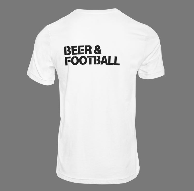 Beer and football t-shirt