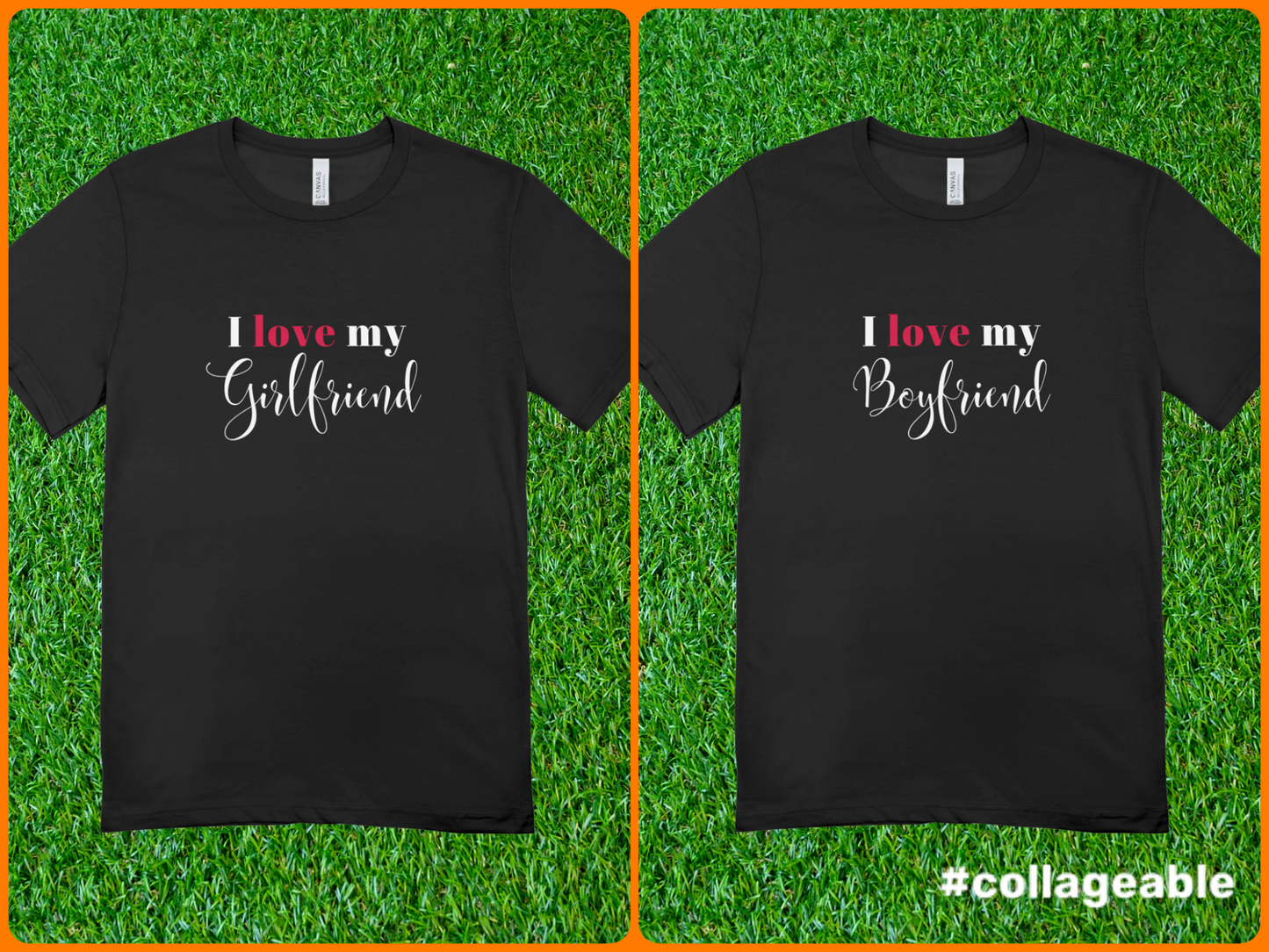 I love my boyfriend/girlfriend T-shirt. Bundle offer!!!