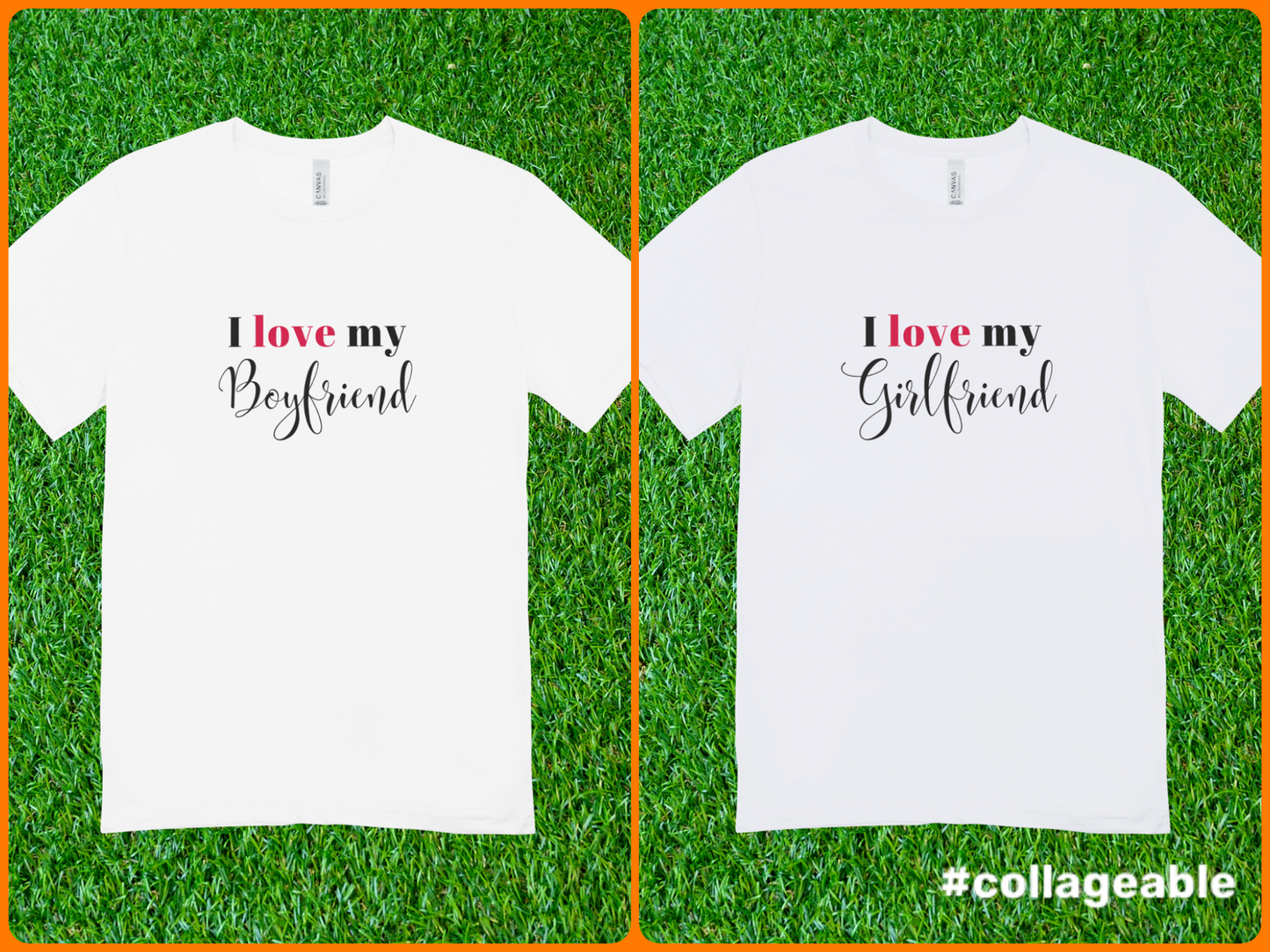 I love my boyfriend/girlfriend T-shirt. Bundle offer!!!