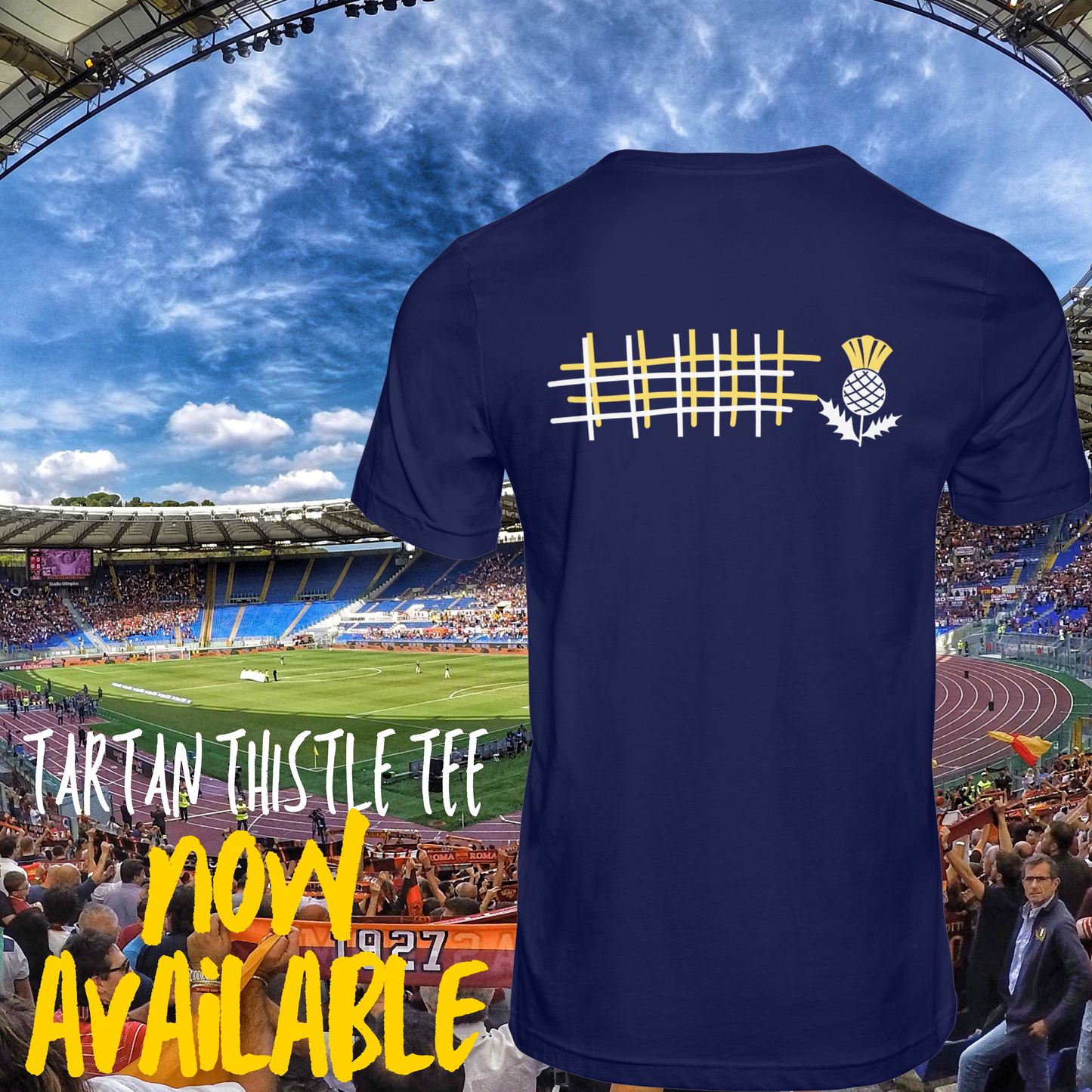 Tartan thistle t-shirt