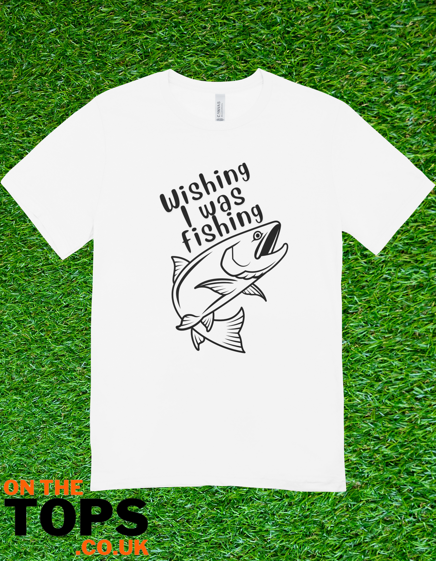 Fishin wishin t-shirt