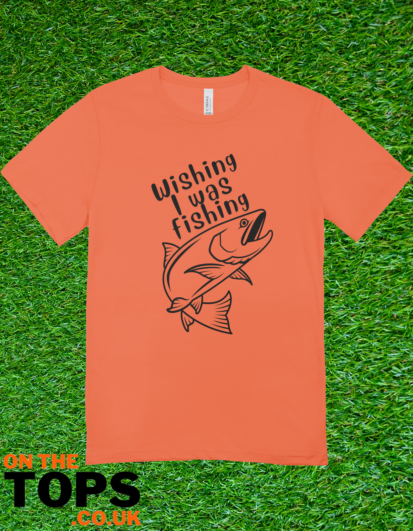 Fishin wishin t-shirt