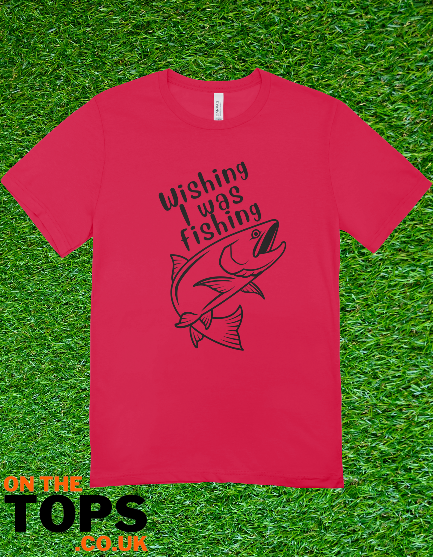 Fishin wishin t-shirt