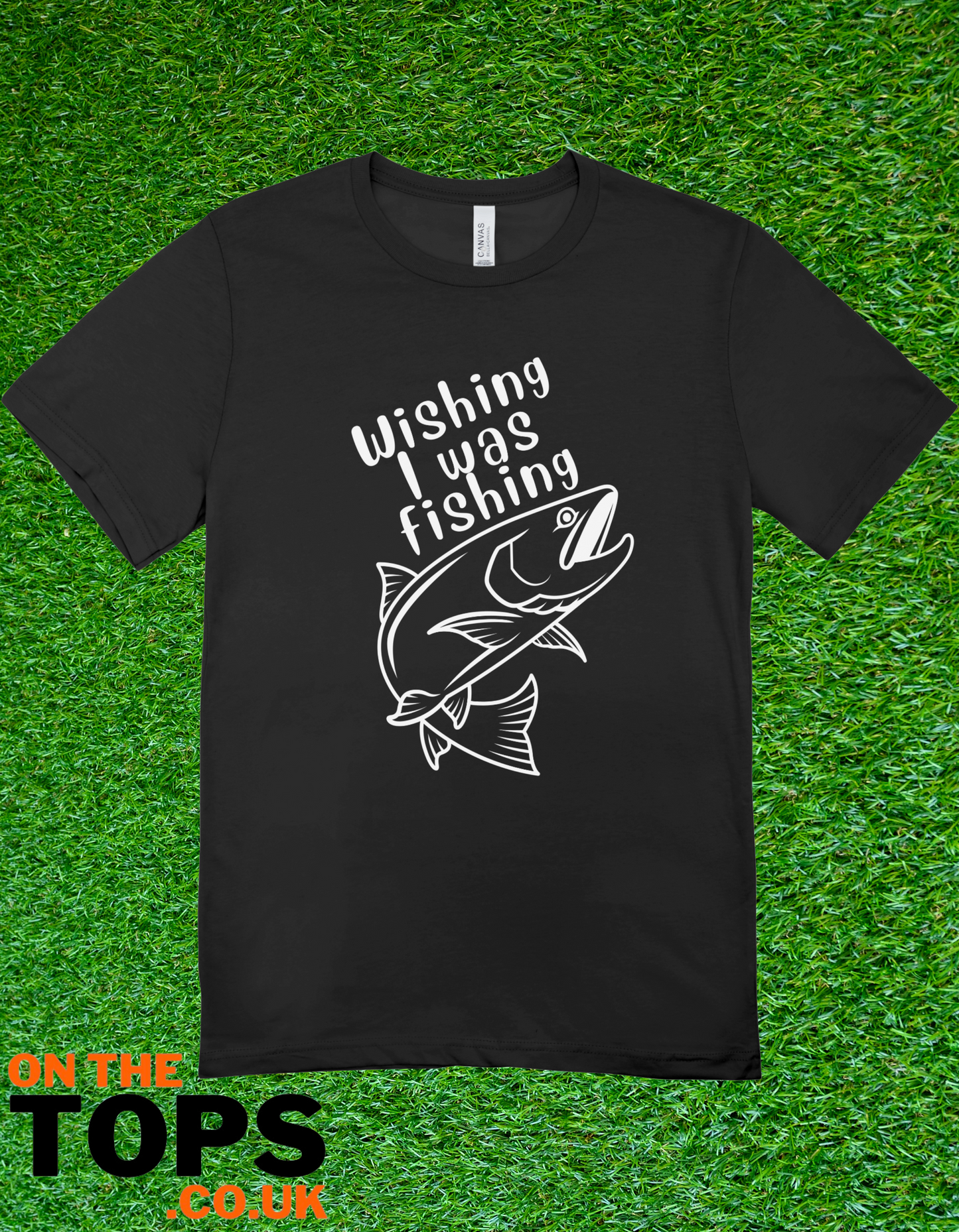 Fishin wishin t-shirt