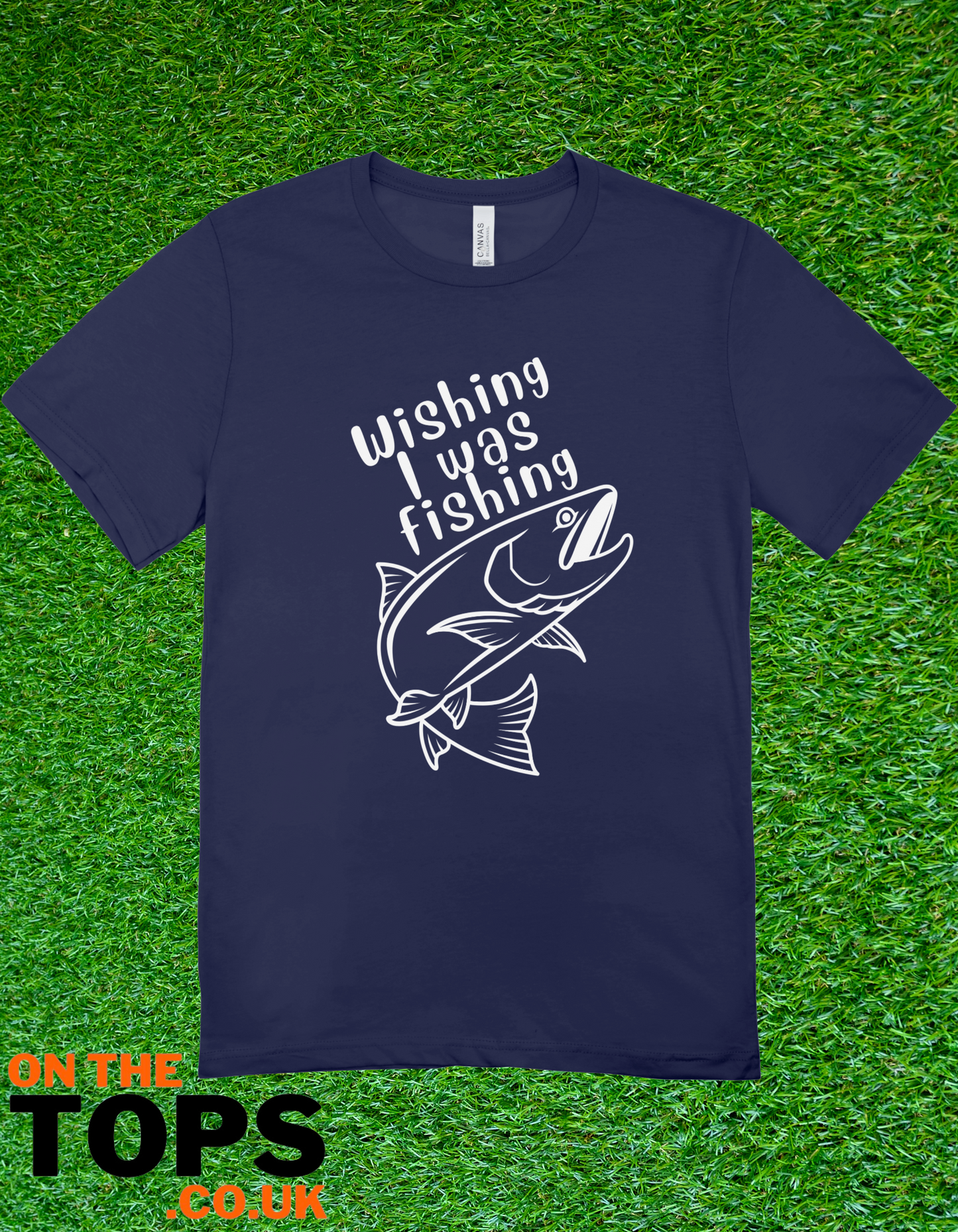 Fishin wishin t-shirt