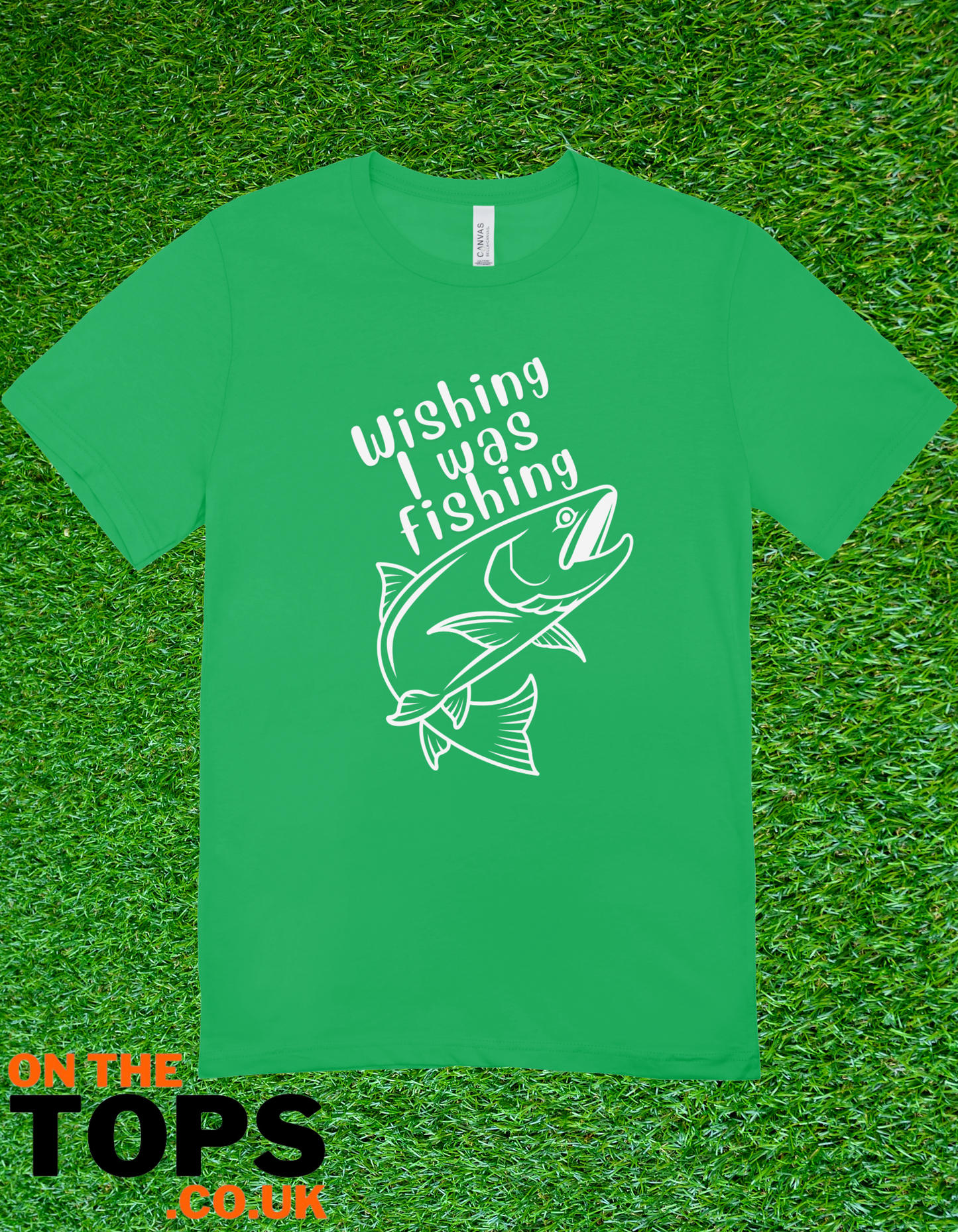Fishin wishin t-shirt