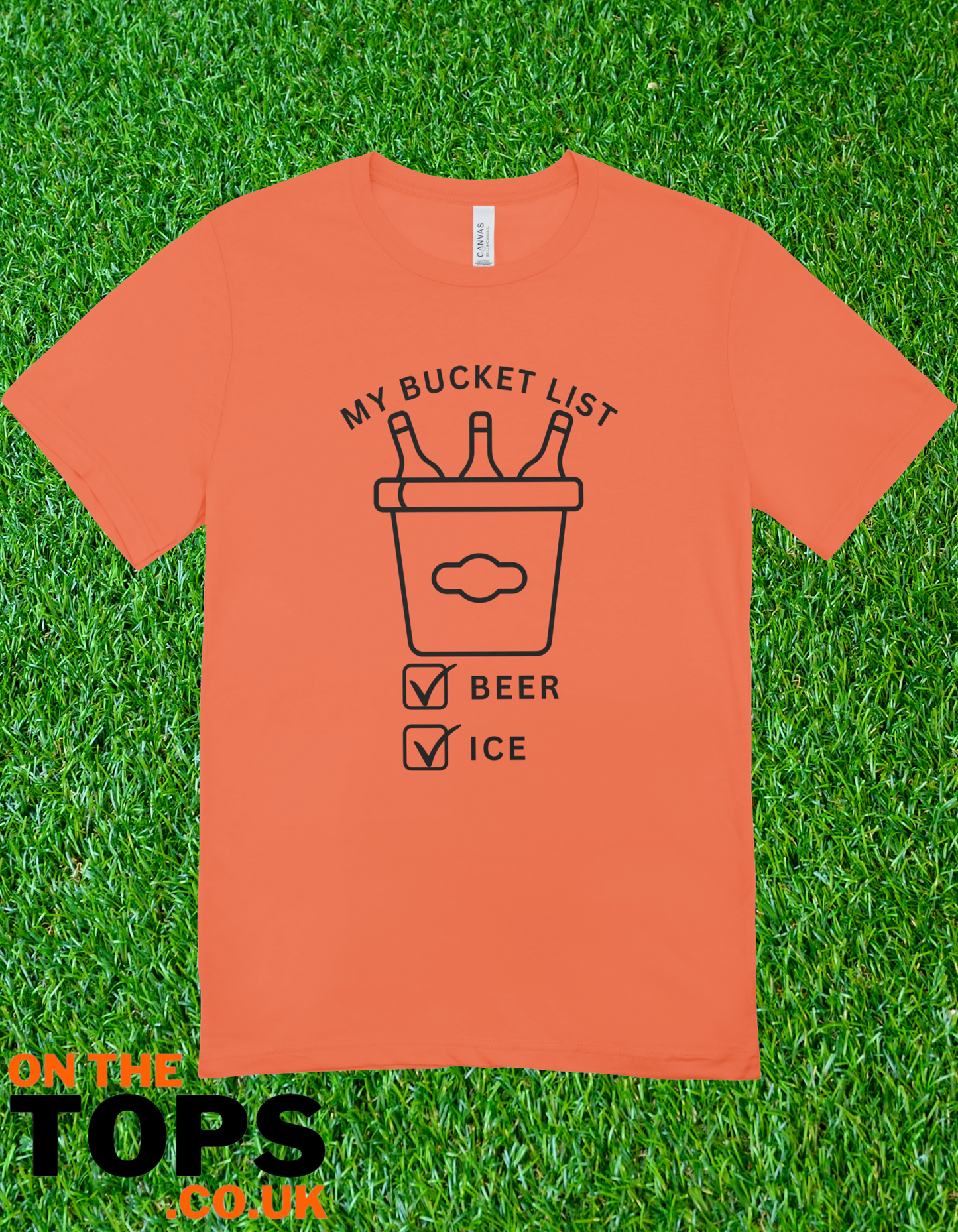 Bucket list t-shirt