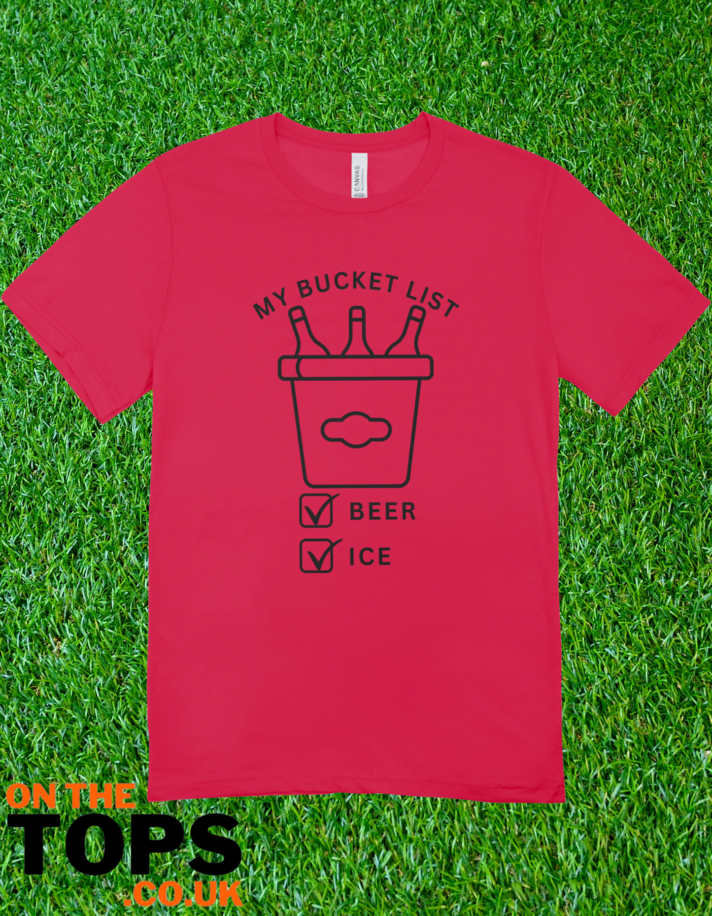 Bucket list t-shirt