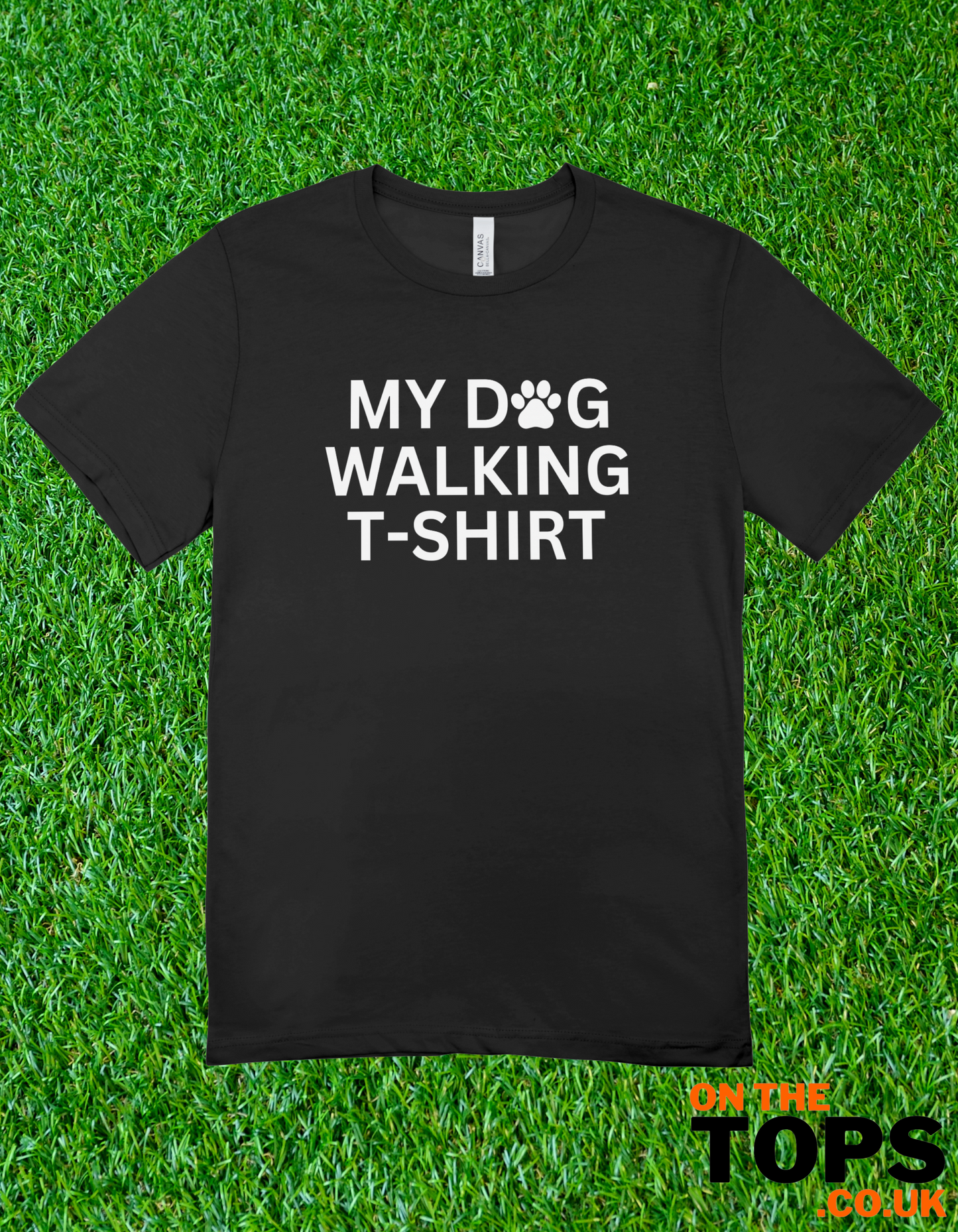 Dog walking t-shirt