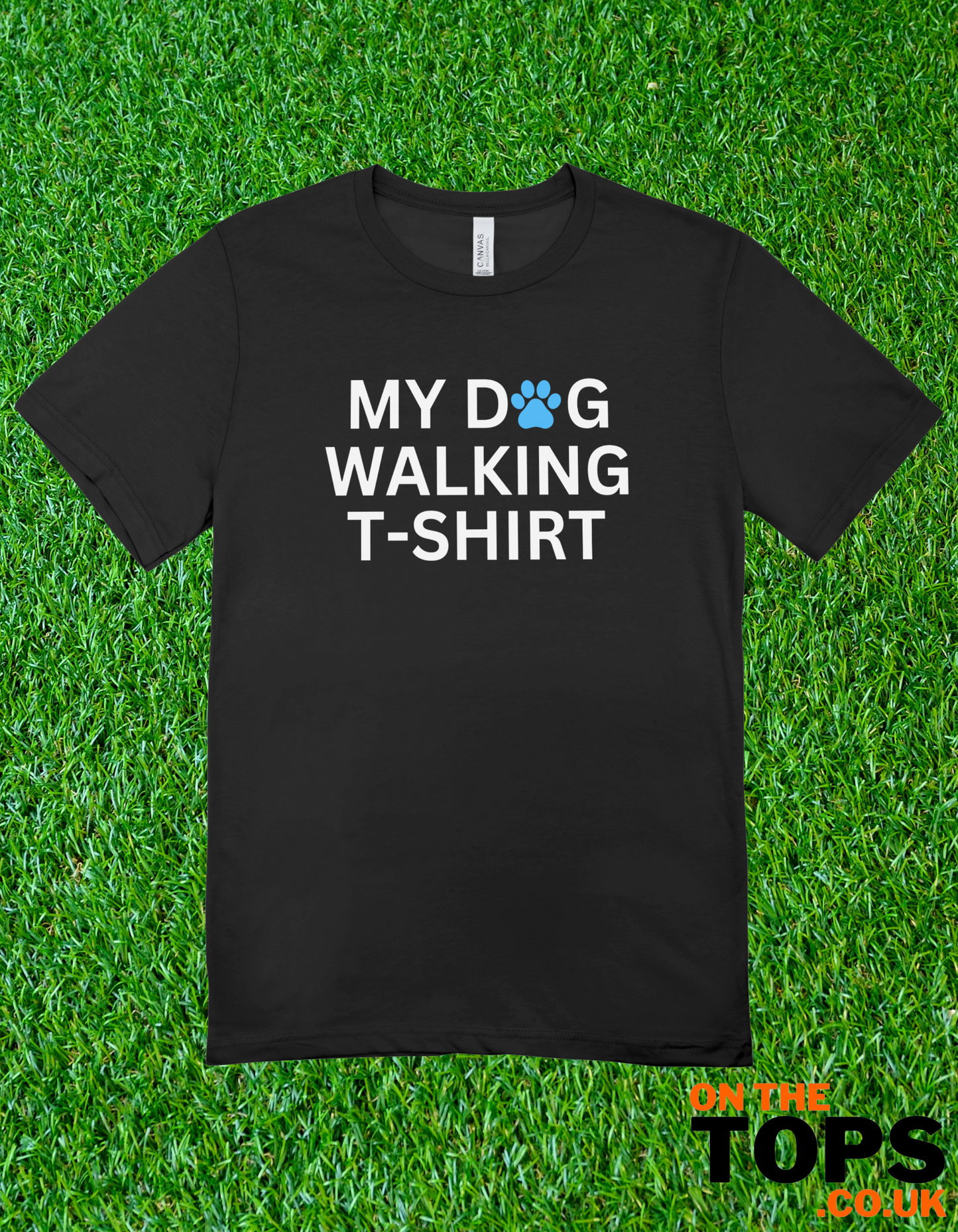 Dog walking t-shirt