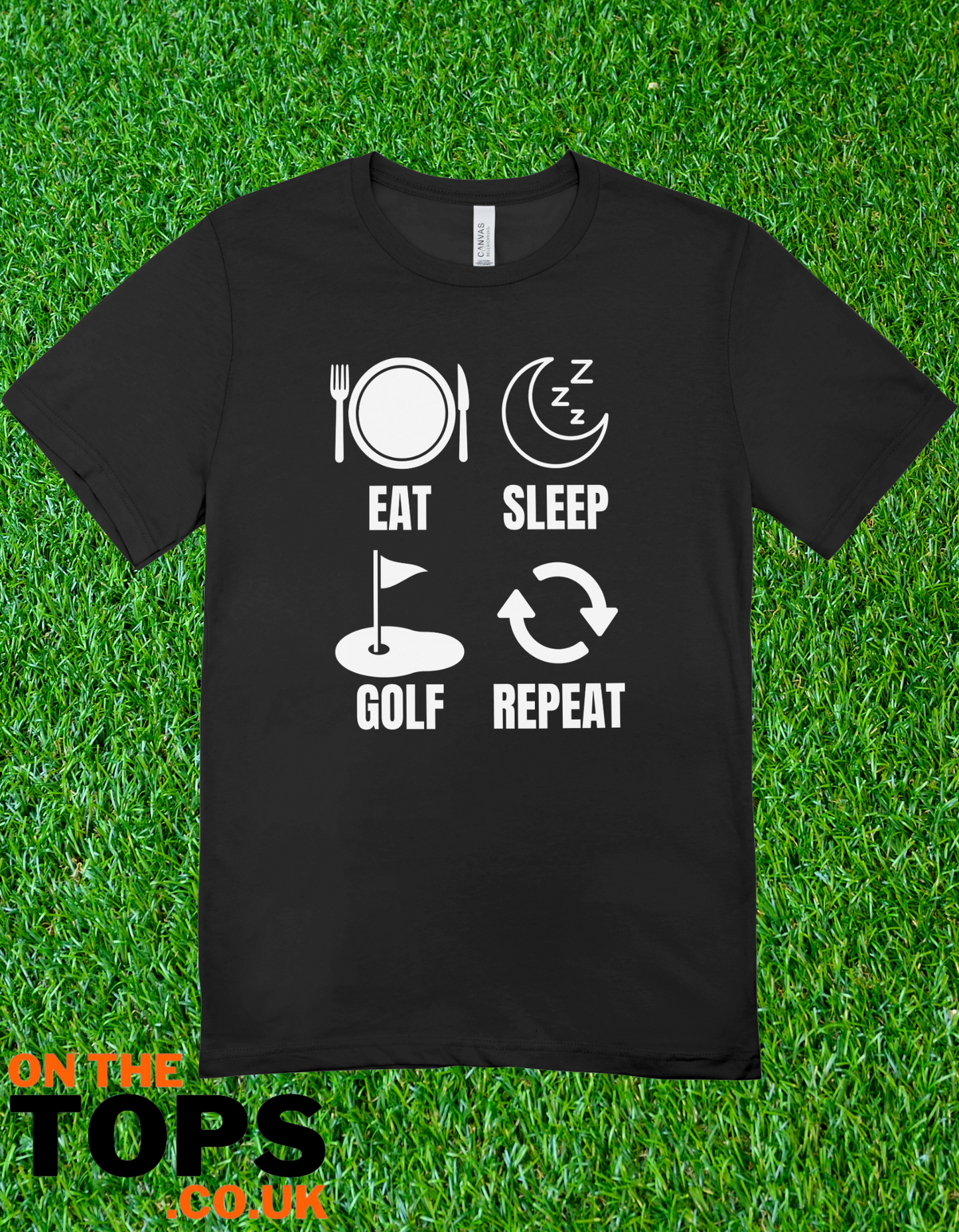 Eat, sleep, golf, repeat