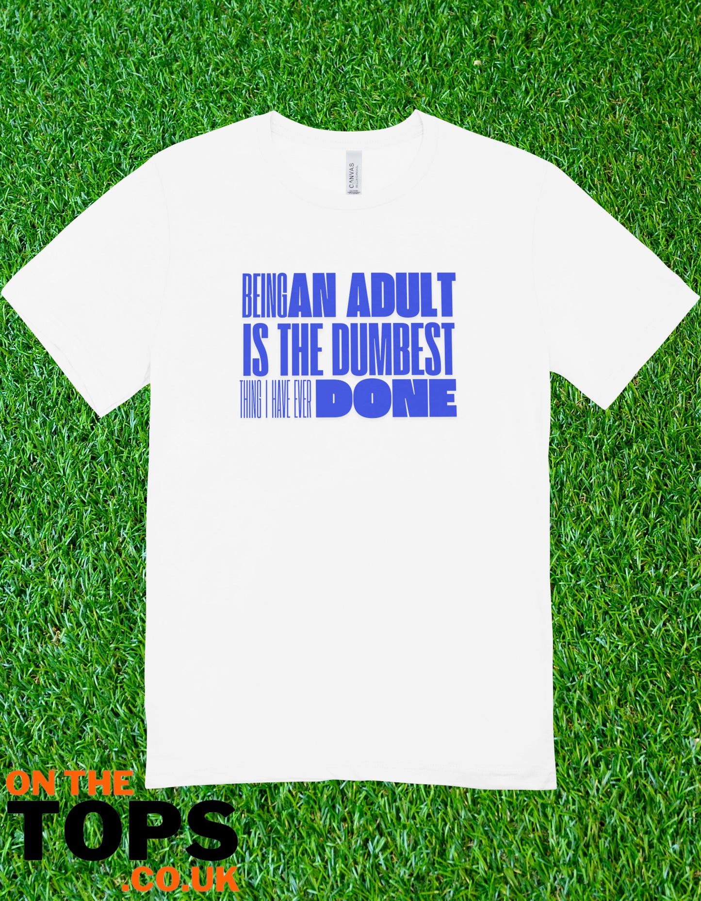 Being an adult is dumb t-shirt