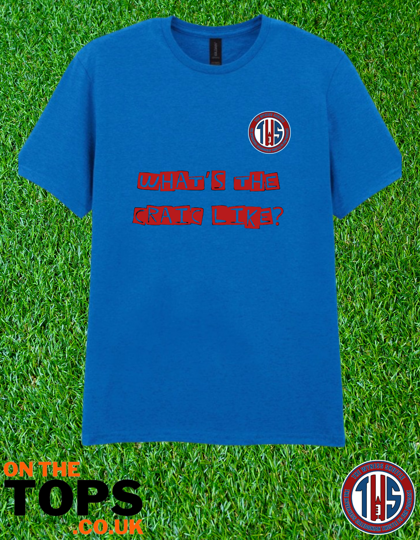 The Wyness Shuffle: Official T-shirts from the ICTFC fan podcast.