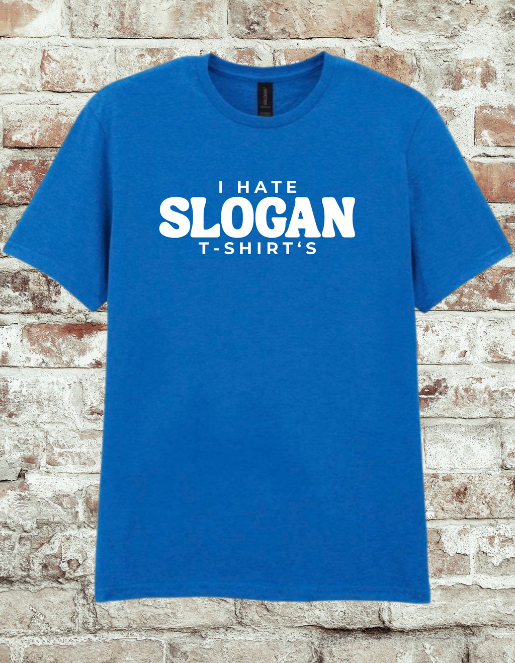 I Hate Slogan T-Shirts | Funny Minimalist Graphic Tee