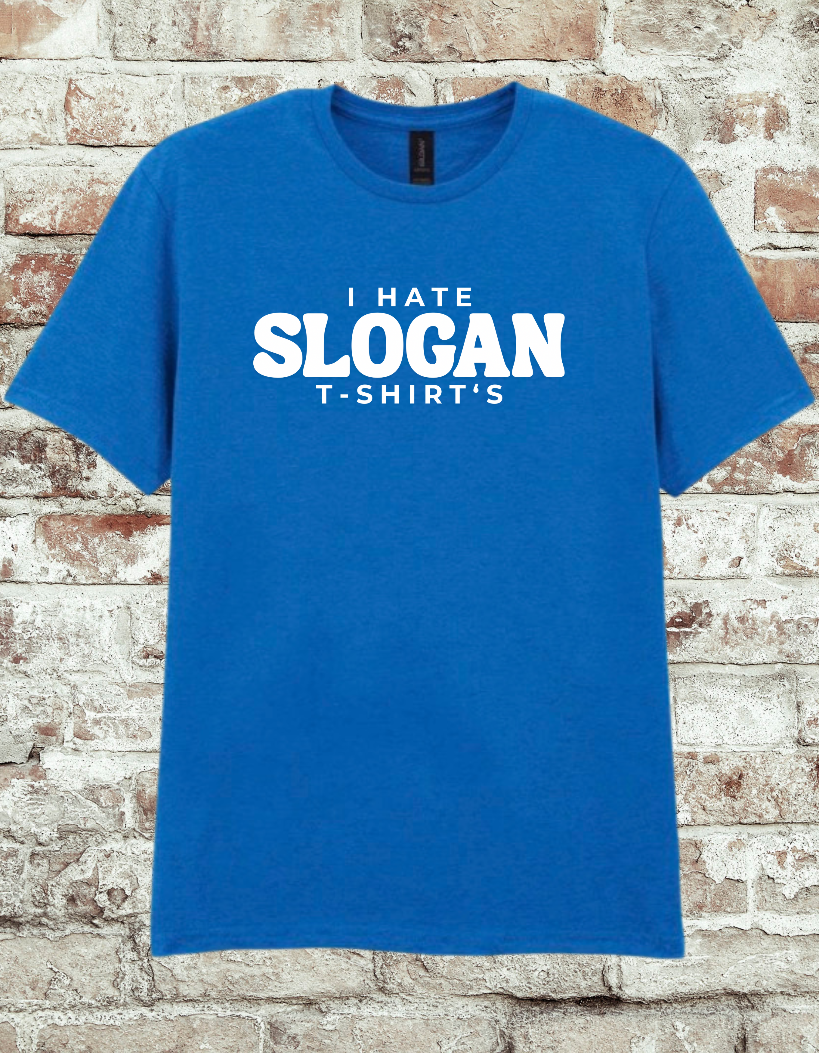 I Hate Slogan T-Shirts | Funny Minimalist Graphic Tee