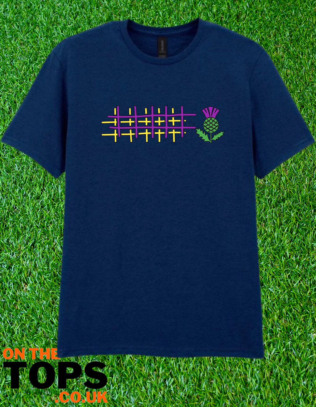 Tartan thistle / Scotland World Cup 26 collection
