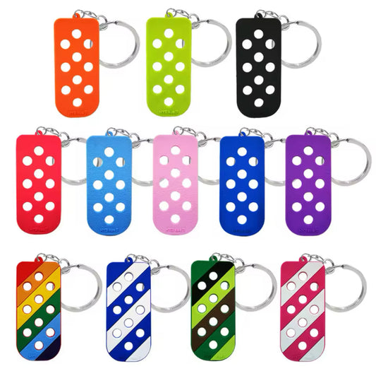 Croc key ring / luggage tag