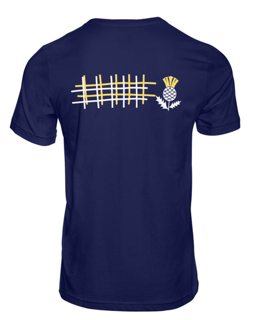 Tartan thistle t-shirt