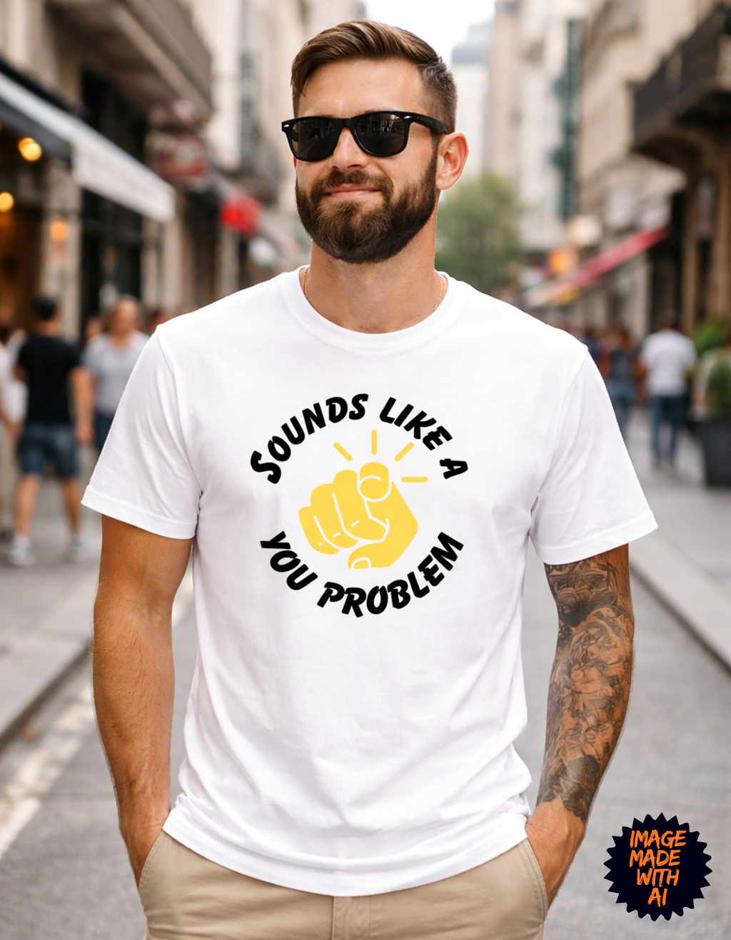 Sounds Like A You Problem Funny Graphic T-Shirt