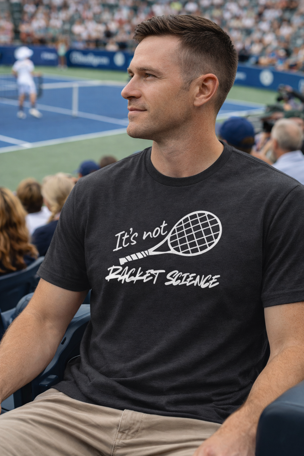 It’s Not Racket Science Tennis T-Shirt – Funny Tennis Player Shirt