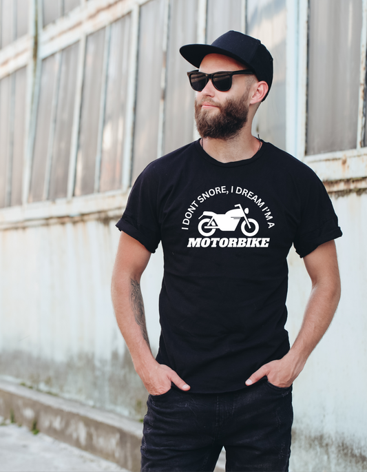 Moto snore t-shirt