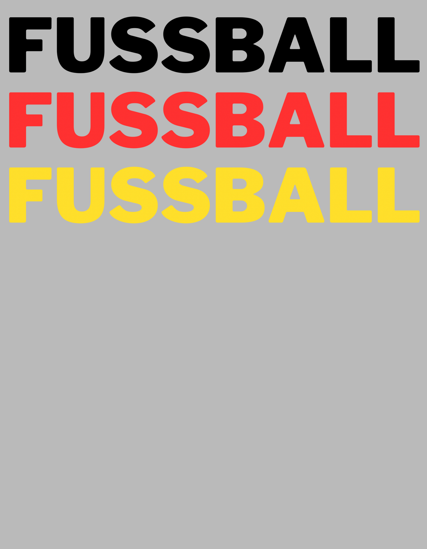 FUSSBALL t-shirt