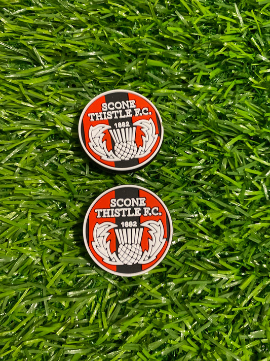 Scone Thistle FC croc charms